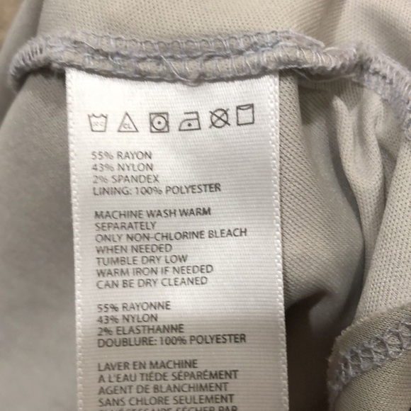 Urban Outfitters Kimchi Blue Mini Dress Size Small Gray Crochet Lace - Picture 6 of 9